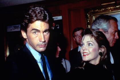 Priscilla Presley y Mike Edwards