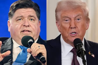 Pritzker como demócrata, y Trump como republicano, se han enfrentado por diversos temas
