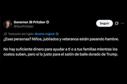 Pritzker cuestionó el uso de fondos federales mientras avanzan los recortes del SNAP