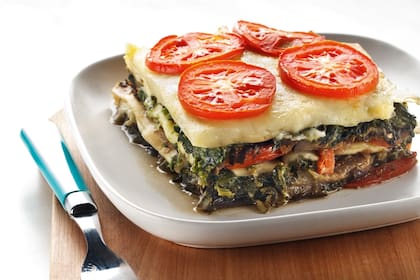Probá esta versión de lasaña vegetariana riquísima