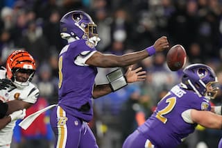 Problemas ofensivos de Ravens se acentúan ante la débil defensiva de Bengals