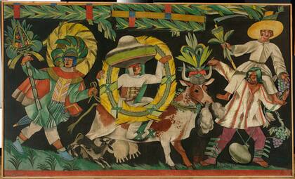 Procesión III (con una vaca) (1925; Museo Nacional de Varsovia)