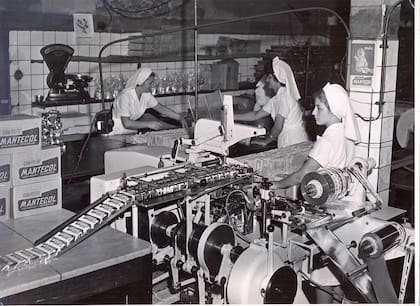 Producción de Mantecol (Georgalos)