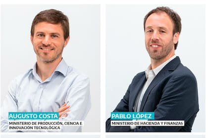 Producción y Hacienda, puestos clave del gabinete, a cargo de Cosa y López