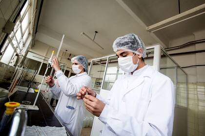 El trabajo es preciso en el laboratorio de controles fisicoquímicos