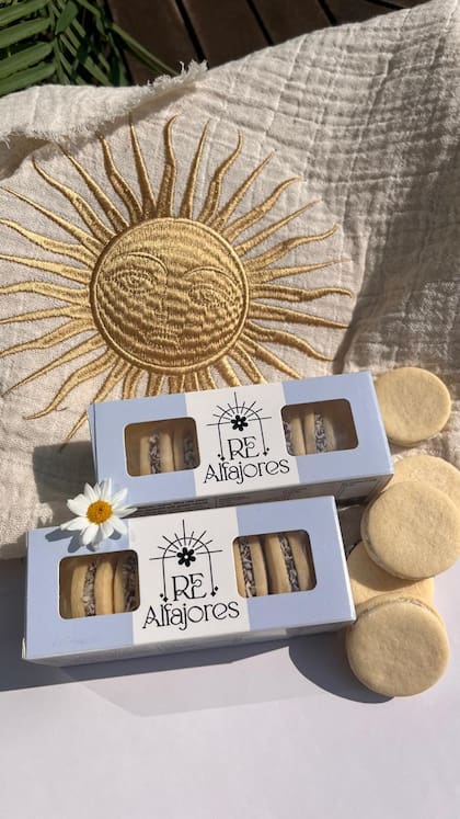 "Producir alfajores es un forma de mantenerme conectada con mi tierra".