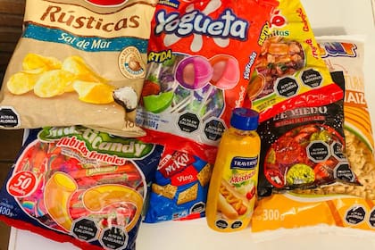 Productos de Chile, con el etiquetado frontal