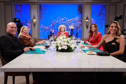 Programa de Mirtha Legrand, sabado 10 mayo 2025, invitados Bicho Goméz; Lilita Carrió; Guadalupe vazquez; virgina Gallardo