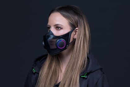 Project Hazel es el barbijo de Razer con ventiladores, micrófono y parlante