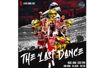 Promoción de la serie The last dance.