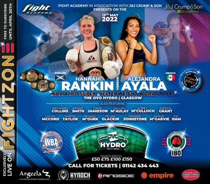 Promocional de la pelea entre la tijuanense y Hanna