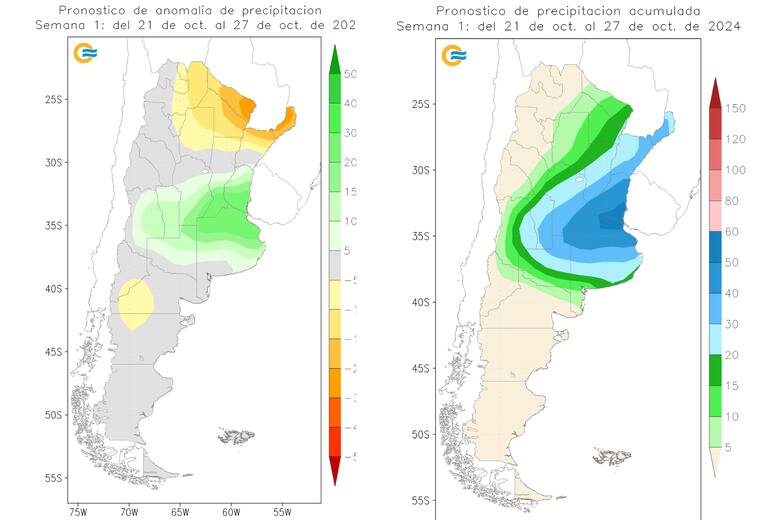Lluvias que alivian: pronósticos prometedores para el campo