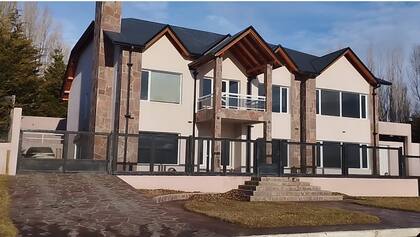 Propiedad de Lázaro Báez en El Calafate, donde podría cumplir el arresto domiciliario.