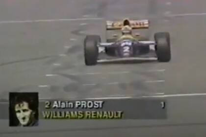Prost se encamina al triunfo con su Williams