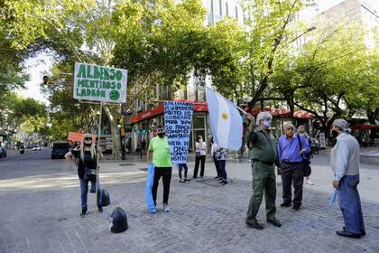 Protesta #17A en Mendoza