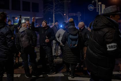 Protesta antivacuna en Nuremberg
