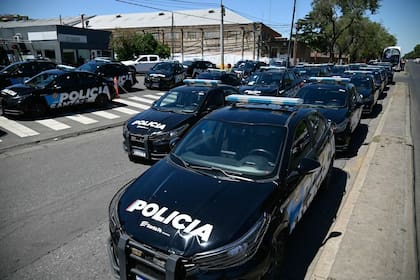 Protesta de la Policía de Santa Fe
(AFP)