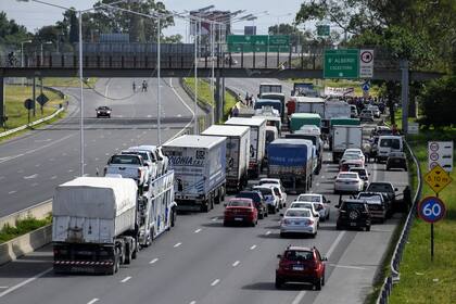 Protesta de pescadores en Santa Fe