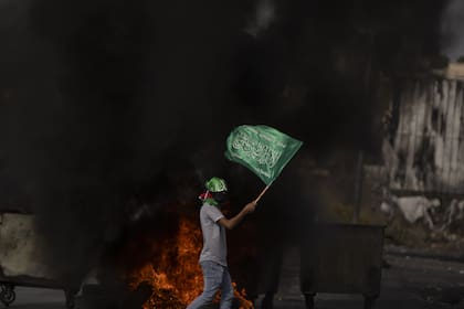 Protesta en Ramallah, la capital de Cisjordania