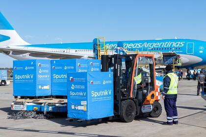 Las vacunas que llegaron hoy a Ezeiza