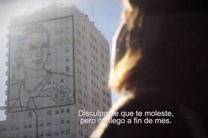 Protestale a Eva Perón. En el aviso de Julio Bárbaro, los jóvenes le reclaman por promesas K incumplidas