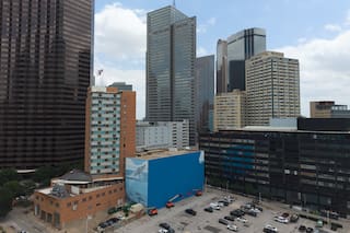 Protestas en Dallas tras reemplazo de mural de ballena por arte del Mundial