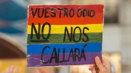 Protestas en Madrid contra los ataques a la comunidad LGTBIQ+