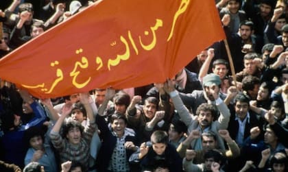 Protestas en Teherán, 1979 (Getty Images)