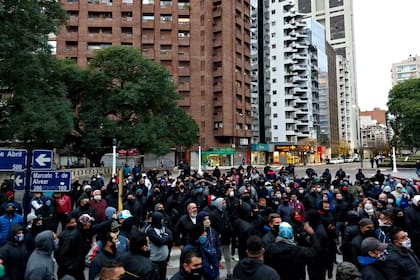 Protesta de UTA en Córdoba