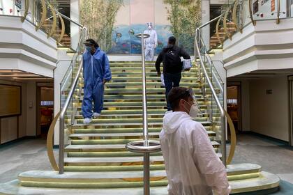 Buquebus lleva hechos en total alrededor de 4500 hisopados a bordo