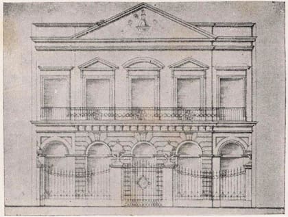 Proyecto original del arquitecto Barabino