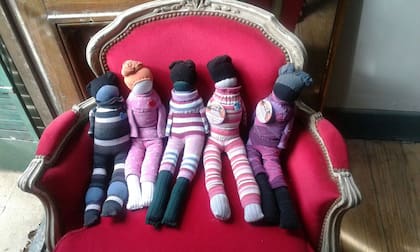 Proyecto social Las medias perdidas, en Villa Cárcova