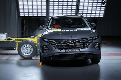 Prueba de choque Hyundai Tucson Latin NCAP 2025