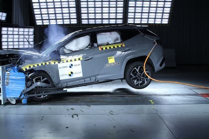Prueba de choque Hyundai Tucson Latin NCAP 2025