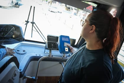 Prueba piloto con pasajeros del TramBus