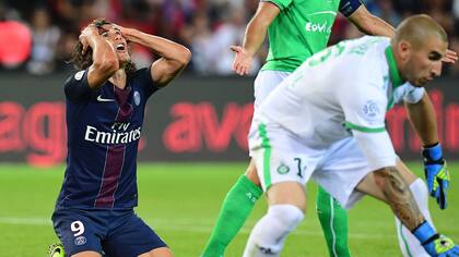 PSG sufrió un empate con Saint Ettiene