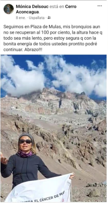 Publicación de Delsouc en redes sociales.