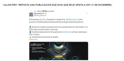 Publicaciones en la previa del lanzamiento de KIP