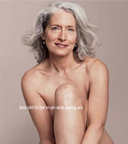 Publicidad de Dove para su línea pro age