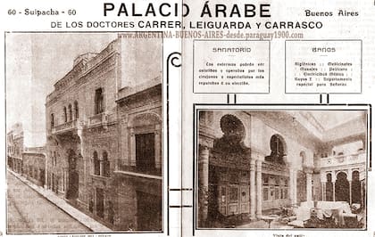 Publicidad del Palacio Árabe