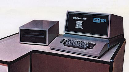 Publicidad gráfica de la MS101 a fines de la década de 1970