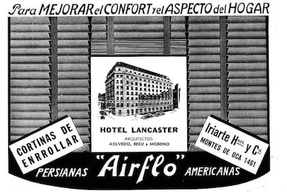 Publicidades del Hotel Lancaster