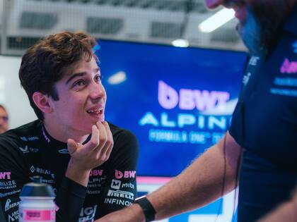 “Pude llegar hasta acá gracias a mi familia, a lo que me bancaron desde chiquito”, dijo Franco Colapinto