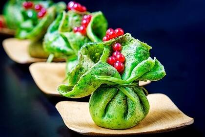 ¿Pueden creer lo tentadores de los paquetitos verdes?