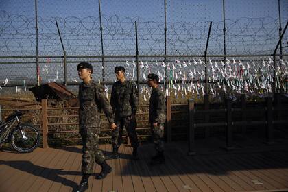 Puente de la Libertad en Corea. 2/11/17