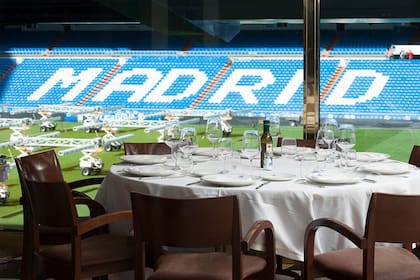 Puerta 57, del Bernabéu del Real Madrid