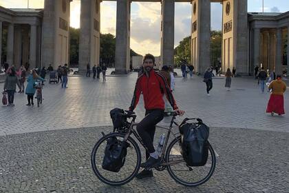 Puerta de Brandeburgo, Berlín. 11 de octubre de 2020.