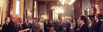 Puerta jura como presidente provisional de la Argentina