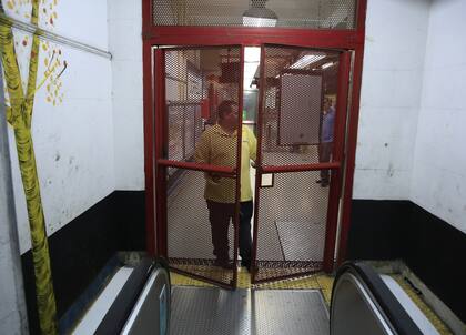 Puertas cerradas en el subte desde las 20 de ayer