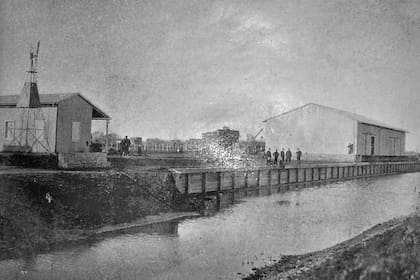 Puerto en la ciudad de Junín